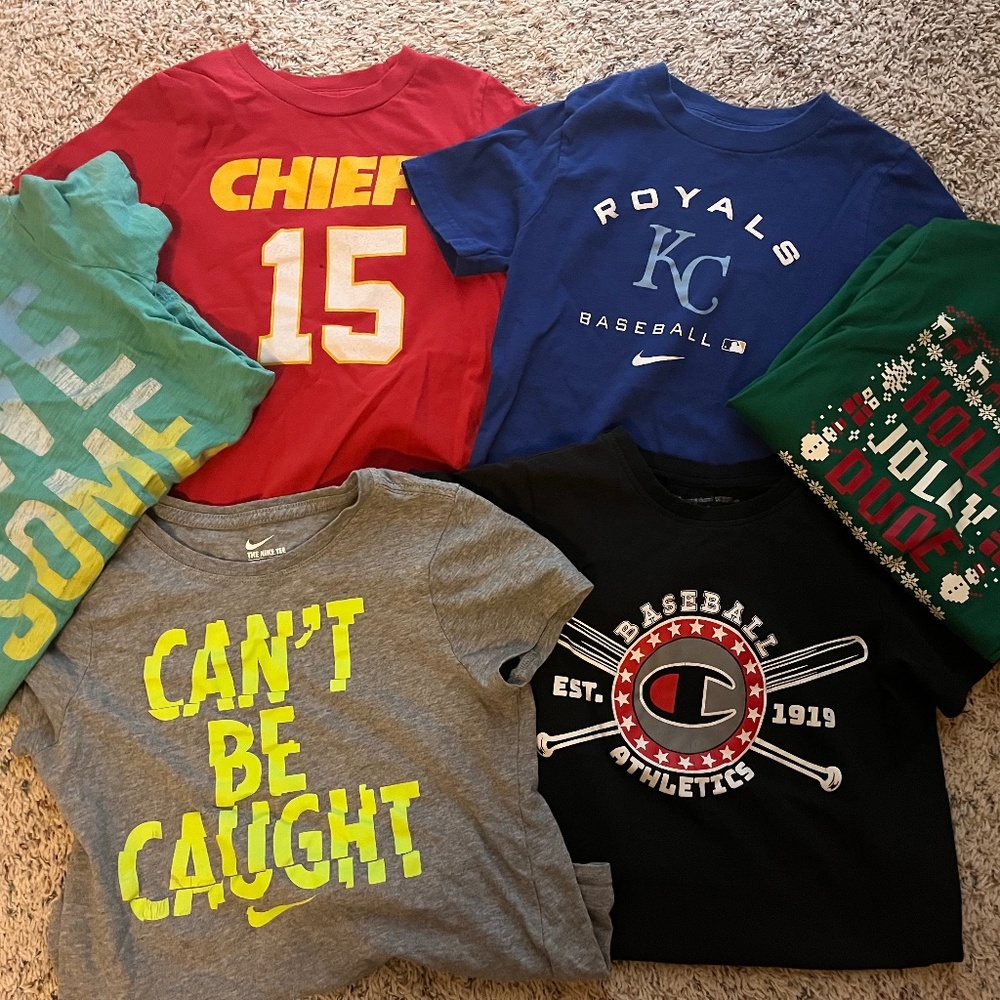 Boys lot shirts